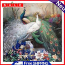 11CT DIY Peacock Cross Stitch Kits Full Embroidery Set Handicraft Needlework