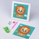 DIY Diamond Painting Full Round Crystal Drill Animal Decor for Kids (DX053)