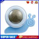 Cat Catnip Rotating Ball Cleaning Teeth Molar Interactive Pet Toys (Blue)