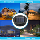 4pcs Solar Lamp Waterproof IP44 Outdoor Lantern Atmosphere Lamp for Pathway Yard