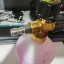 1/4 inch Connector High Pressure Car Washer Foam Nozzle Adapter (G1/4 Male)