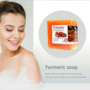 Turmeric Soap Face Cleansing Anti-Acne Skin Brighten Remove Dark Spot Whitening