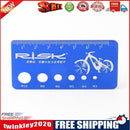 RISK Aluminum Alloy Bicycle Screws Measuring Calipers Ruler Bike Repair Kit