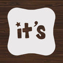 30Pcs/Set Birthday Stencils DIY Art Painting Templates O7Z0