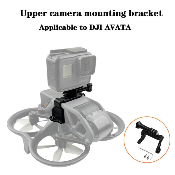 For DJI AVATA Drone Top Extension Bracket to Gopro Panoramic Action Camera#