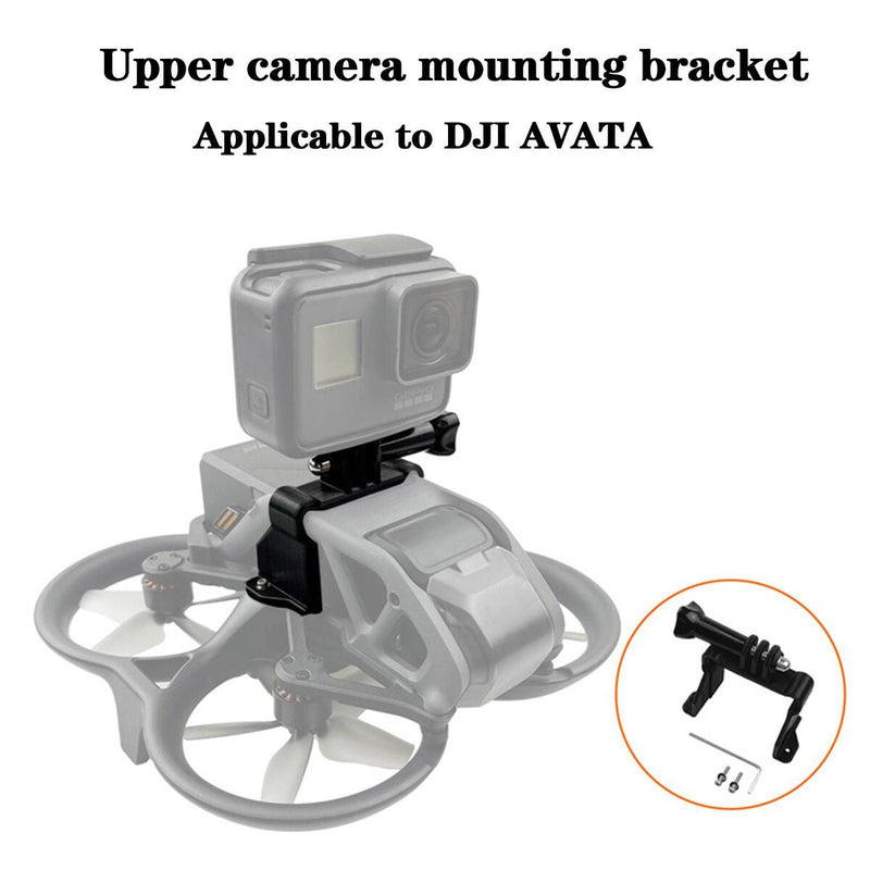 For DJI AVATA Drone Top Extension Bracket to Gopro Panoramic Action Camera#
