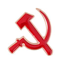 CCCP USSR Enamel Brooches Former Soviet Union Communism Lapel Pin Badge Decor