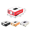 LED Smart Sensor Cap Clip Light XPG + COB Portable Headlamp for Fishing (Red)