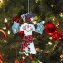 Creative Cross Christmas Home Decoration Pendant Single-Sided Point Drill (2)