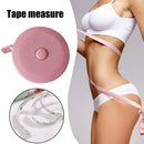 150cm Sewing Tape Measure Retractable Body Height Measuring Meter (Pink) Newly