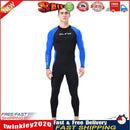 SLINX Men Wetsuit Quick Dry Long Sleeve Full Body Diving Suit Wetsuit (XL) Newly