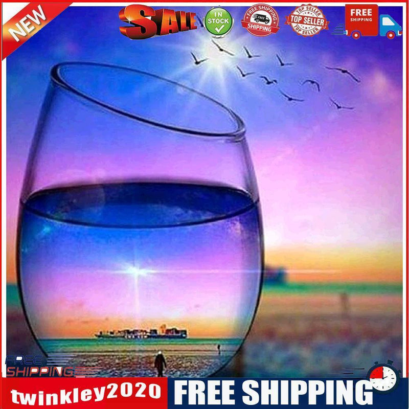 5D DIY Full Round Drill Diamond Painting Fantasy Cup Cross Stitch (jh389)
