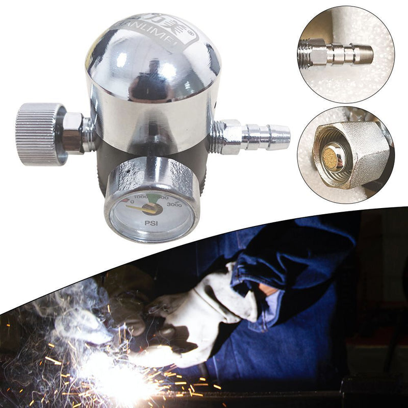 Argon Cylinder TIG Welding Gas Valve Argon Gas Meter Pressure Reducing Gulator