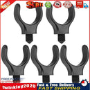 5pcs M3/8in Black Nylon Plastic Carp Fishing Rod Pole Holder Bracket Heads Newly