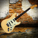 3Ply SSS 11 Holes Strat Electric Guitar Pickguard for FD (Dark Green) Newly