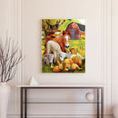 Horse Sheep Dog Oil Paint By Numbers Kit DIY Acrylic Painting on Canvas (B1472)