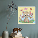 5D DIY Diamond Painting Cartoon Cat Partial Special Shape Drill Art (UP107)