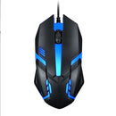 120cm USB 5500DPI 2 Buttons LED Wired Mice Ergonomic Accessories for Game Office