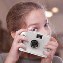 Kids Camera Non-disposable Waterproof Shockproof Film LOMO Camera Toys (A) Newly