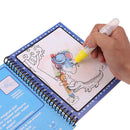 Slibrat Magic Water Drawing Cloth Book Kids Reusable Forest Drwain