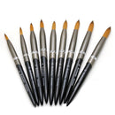 Round Shaped For Acrylic Powder Manicure Powder  Bursh Acrylic Nail Brush