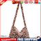 Animal Pattern Shoulder Underarm Bag Women Plush Top-handle Handbag (2)