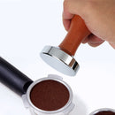Coffee Tamper Powder Hammer Wooden Handle for Espresso Coffee Maker Grinders