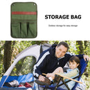 Fishing Chair Armrest Bag Hanging Storage for Outdoor Camping (Army Green)