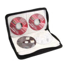 80 Disc CD Holder DVD Case Storage Bag Wallet VCD Organizer Leather Case Q9P5