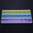 21 Grids Weekly Pills Storage Box Candy Sundries Container Home Organizer