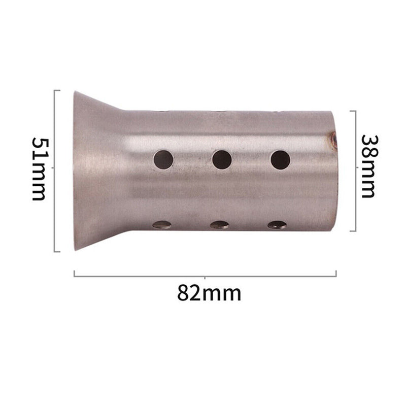 89mm Motorcycle Exhaust Pipe Modified Exhaust Pipe Surface Polishing