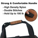 Firewood Log Bag Heavy Duty Waxed Canvas Log Tote Bags T For Indoor O H O9C2