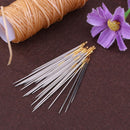 16pcs/set Hand Sewing Needles Kit Household ?Leather Carpet Repair Tools Newly