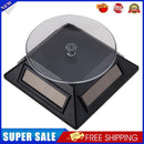 Solar Showcase 360 Turntable Rotating Jewelry Watch Ring Display Stand 037