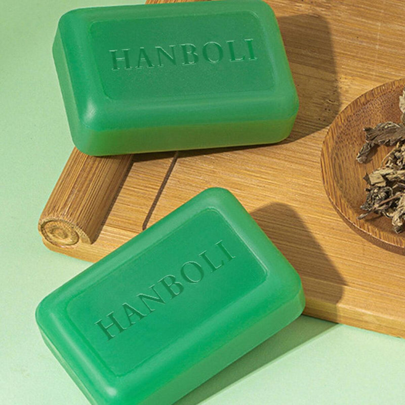 Wormwood Soap Anti-fungal Anti-itch Mites Acne Bath Soap Oil Control.