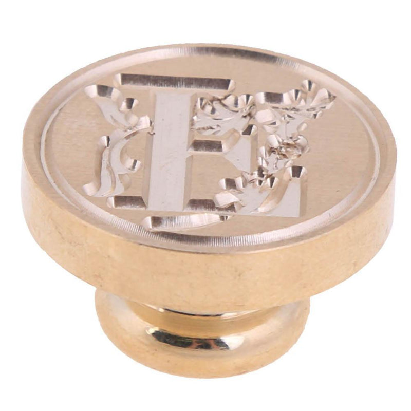 Ancient English Alphabet Letter Metal Seal Wax Stamps Sticks Candles Set (F
