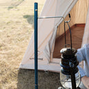 Outdoor Camping Portable Folding Lamp Bracket Pole Tent Hanging Lantern Hol