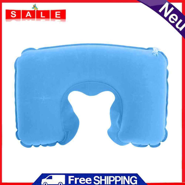 Inflatable Pillow Head Rest Cushion for Outdoor Camping Travel Hiking Car Plane