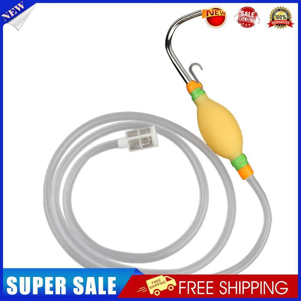 Fishing Water Dispenser Suction Manual Hand Pump Pipe Portable Tools (2.1m)