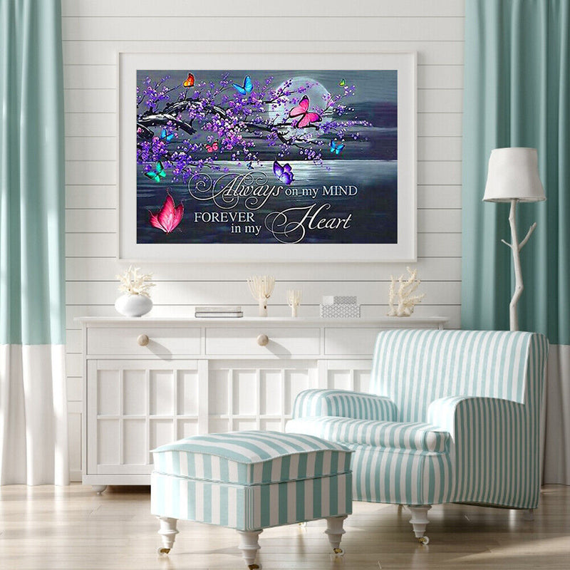 50x40cm Frameless Character DIY Oil Paint By Numbers Picture Home Room Decor