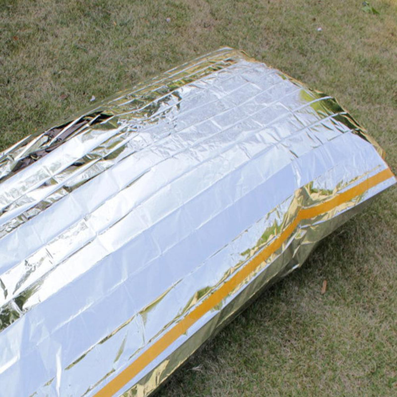 Outdoor Emergency Survival Sleeping Bag Thermal Camping Rescue Blanket