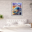 Animal Diamond Painting Kit Full Round Drill DIY Wall Crafts Mosaic Home Pict