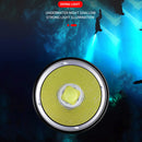 XHP70 LED 1500LM Powerful Zoom Diving Flashlight Underwater Diving Torch Lamp