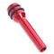 Universal Car Door Lock Knob Aluminum Alloy Door Lock Knob 2 inch (Red) Newly