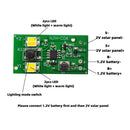 Universal Lawn Light Circuit Control Board Dual Color for Patio Lamp Access