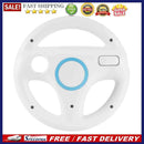 Steering Wheel for Nintend Wii Mario Racing Games Remote Controller (White)