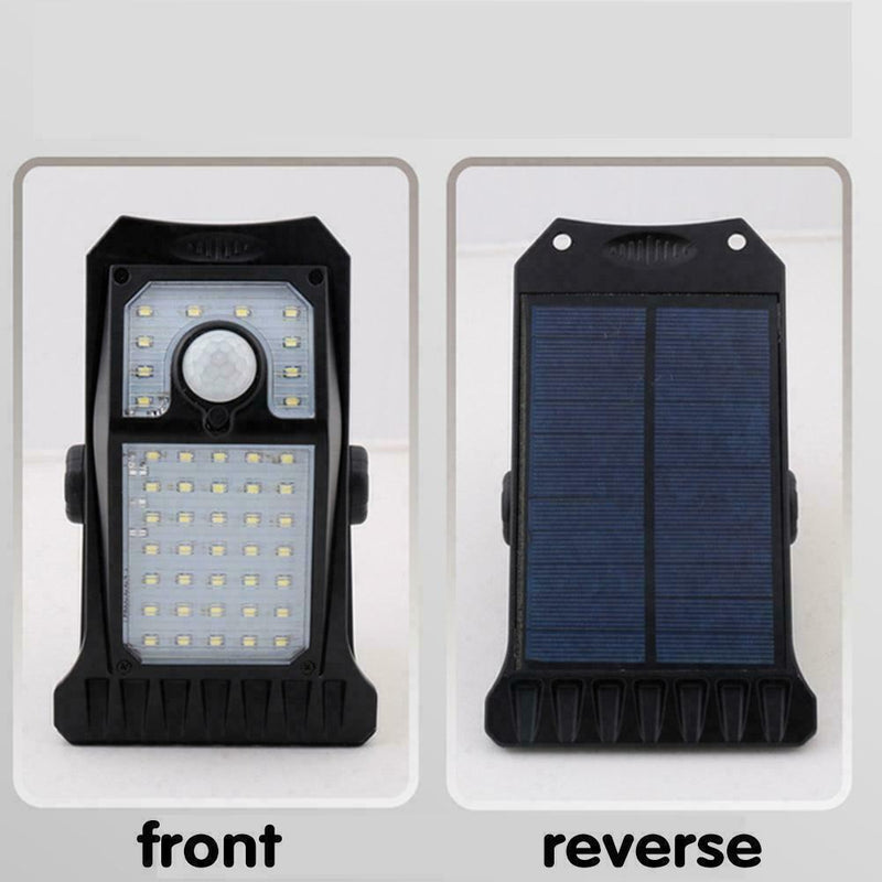 Solar Motion Sensor Security Lights Wireless Outdoor Camp Lighting Hiking V7W6