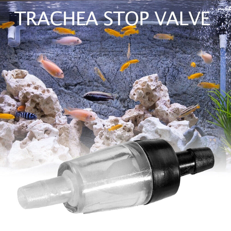 10pcs Non Return Check Valve Oxygen Pump Fish Tank Aquarium Tracheal Check Va