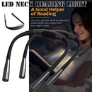 Reading LED Neck Reading Light Brightness Adjustable 3 Colors Lights Bendable