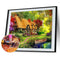 Garden Bungalow Diamond Paintings Hanging Rhinestone + Canvas 5D Diamond DIY Painting